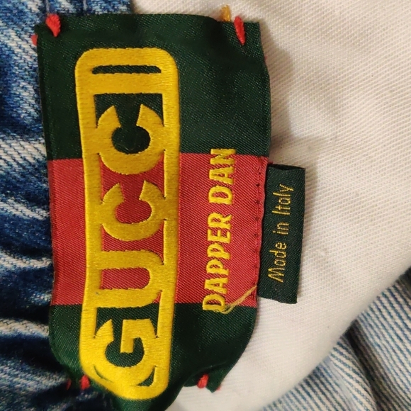 Gucci x Dapper Dan High Waist Jeans 28 - Picture 10 of 11